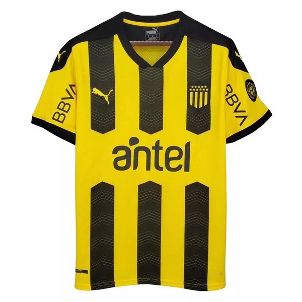 Tailandia Camiseta Penarol 1ª Kit 2021 2022 Negro Amarillo